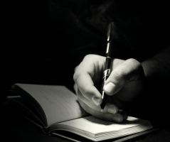 Author reflecting on how to find your writing voice through storytelling