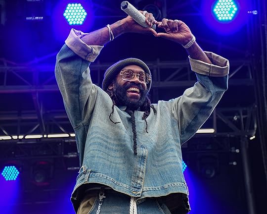 Tarrus Riley performed on Saturday at Cali Roots. (Arianna Nalbach...