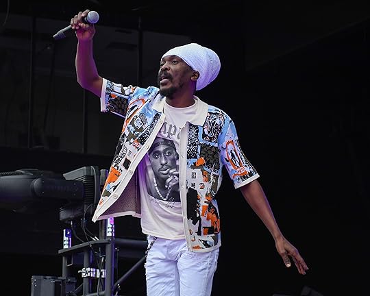 Anthony B performed on The Bowl stage Saturday. (Arianna Nalbach...