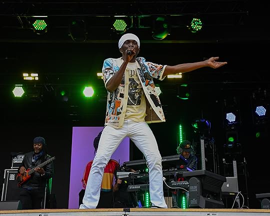 Anthony B performed on The Bowl stage Saturday. (Arianna Nalbach...