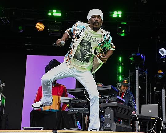 Anthony B performed on The Bowl stage Saturday. (Arianna Nalbach...