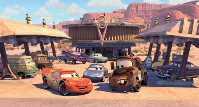 Radiator Springs Lightning McQueen Miss Sally Mater Cars