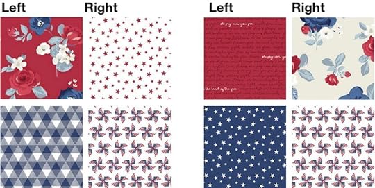 NEW! Stitch it! Sisters Patriotic Quarter-Square Triangles Table Runner available at Nancy Zieman Productions at ShopNZP.com