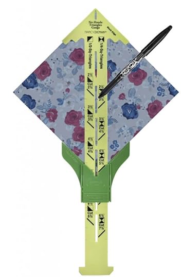 NEW! Stitch it! Sisters Patriotic Quarter-Square Triangles Table Runner available at Nancy Zieman Productions at ShopNZP.com