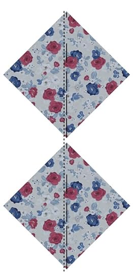 NEW! Stitch it! Sisters Patriotic Quarter-Square Triangles Table Runner available at Nancy Zieman Productions at ShopNZP.com