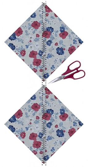 NEW! Stitch it! Sisters Patriotic Quarter-Square Triangles Table Runner Sewing Tutorial at the Nancy Zieman Productions Blog