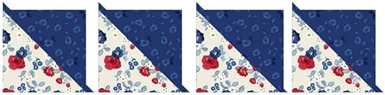 NEW! Stitch it! Sisters Patriotic Quarter-Square Triangles Table Runner available at Nancy Zieman Productions at ShopNZP.com