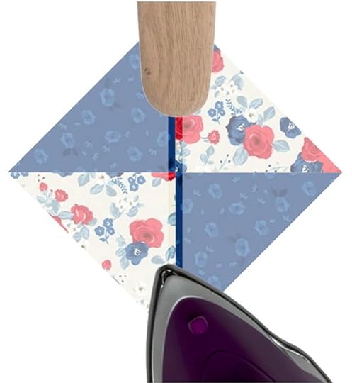 NEW! Stitch it! Sisters Patriotic Quarter-Square Triangles Table Runner available at Nancy Zieman Productions at ShopNZP.com