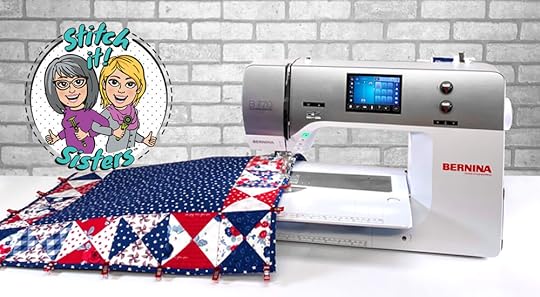 NEW! Sew A Celebration Quarter Square Triangles Table Runner Sewing Tutorial at The Nancy Zieman Productions Blog 