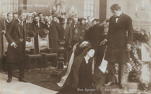 Eva Speyer and Carl de Vogt in Friedrich Werders Sendung (1916)