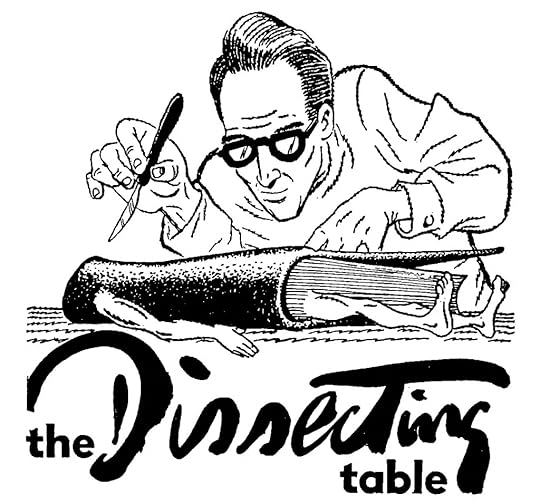 Damon Knight by Harry Harrison from Science Fiction Adventures (May 1954)