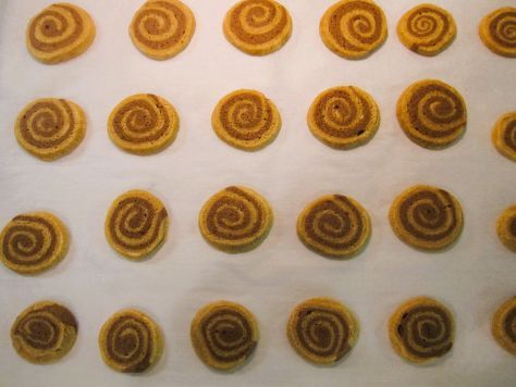 Bready or Not Original: Cookie Butter and Chocolate Pinwheel Cookies