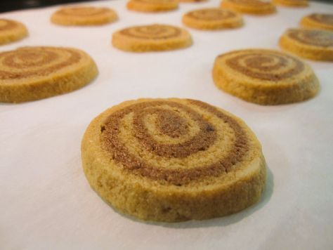 Bready or Not Original: Cookie Butter and Chocolate Pinwheel Cookies
