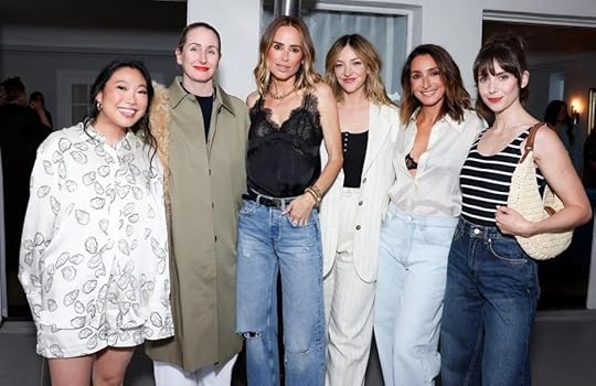 Anine Bing and friends toast her new summer collection at Chateau Marmont