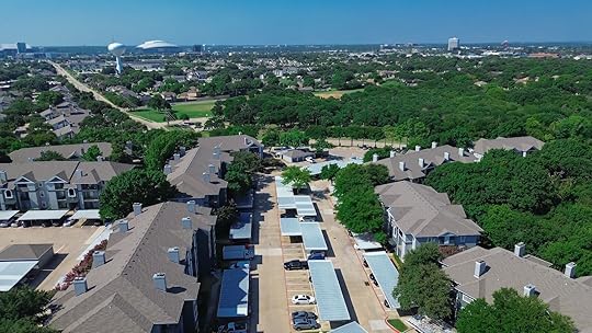 aerials hot of arlington, texas