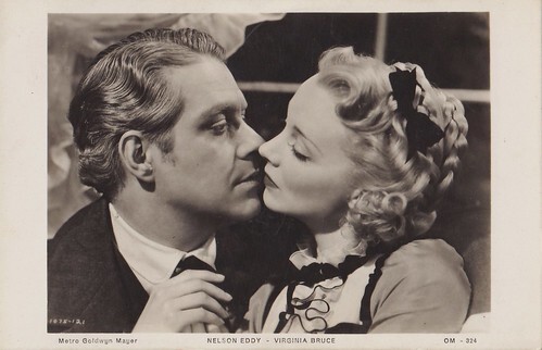Virginia Bruce and Nelson Eddy