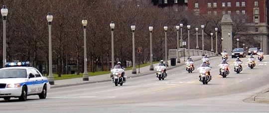 Chicago Police Memorial Funeral Motorcade