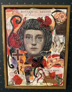 Joan of Art 2 Mixed media creation by Mary DeTurris Poust
