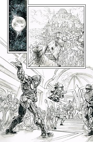 Page 1 of He-Man and the Masters of the Universe: Sword of Flaws #1, by Freddie Williams III.