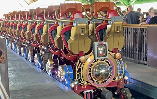 Stardust Racers coaster ride vehicle