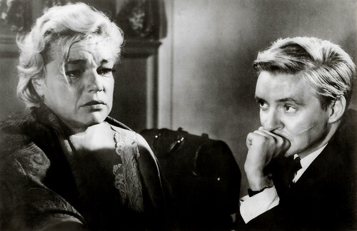 Simone Signoret and Oskar Werner in Ship of Fools (1965)