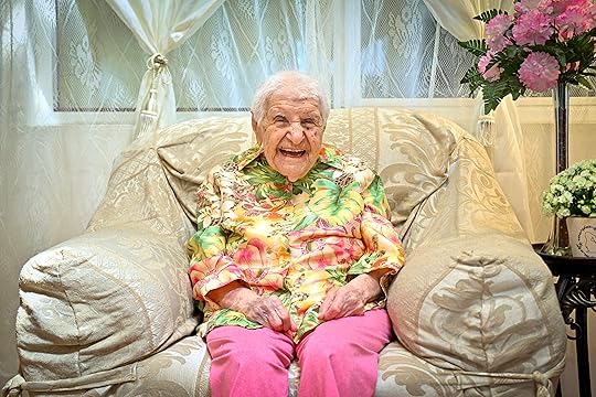 Lillian Kahan, 104, at her board and care in Mission...