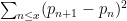 {\sum_{n \leq x} (p_{n+1}-p_n)^2}
