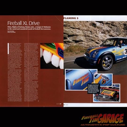 Automotive Pop Culture Movie and TV Car Art by Fireball Tim Garage