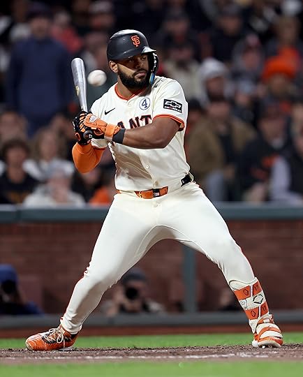 San Francisco Giants’ Heliot Ramos #17 takes ball four from...
