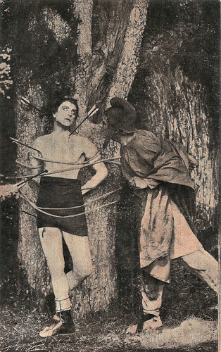 Livio Pavanelli and Amleto Novelli in Fabiola (1918)