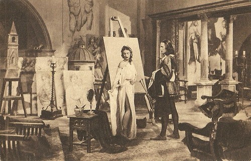 Anneliese Uhlig and Walter Lazzaro in La Fornarina