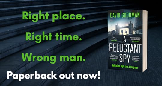 A Reluctant Spy is out now in paperback