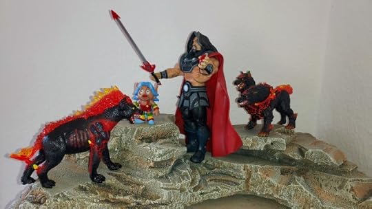 Marzo and his hellhounds threaten Loo-Kee
