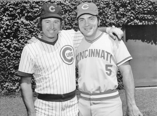 Ron Santo and Johnny Bench