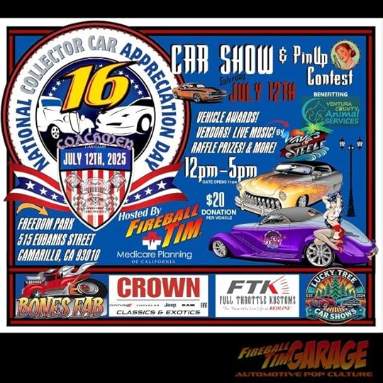 Automotive Pop Culture Movie and TV Car Art by Fireball Tim Garage