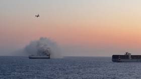 Ship carrying 3,000 cars catches fire in Pacific (PHOTOS)