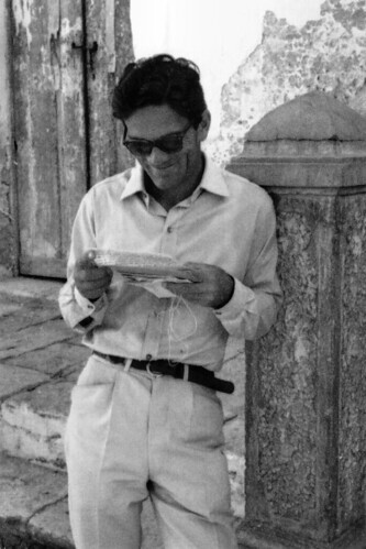 Pier Paolo Pasolini on the set of Il Vangelo secondo Matteo (1964)