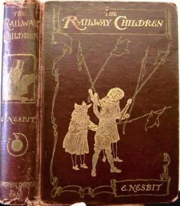 cover of a first edition of E Nesbit's The Railway Children