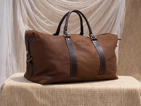 Classic Leather Duffle Bag