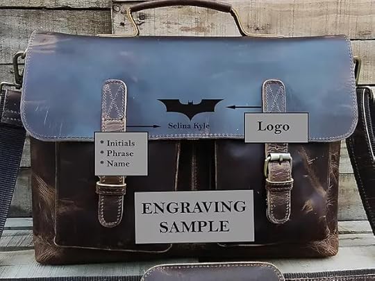 Buffalo Leather Laptop Bag