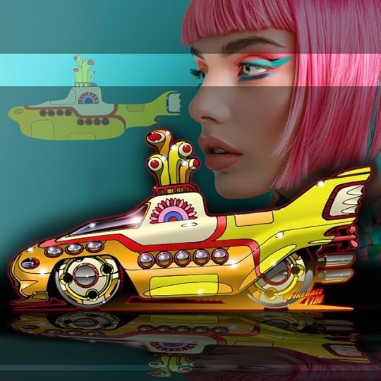 Automotive Pop Culture Movie and TV Car Art by Fireball Tim Garage