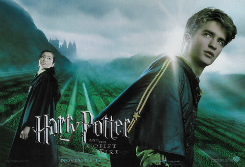 Robert Pattinson and Katie Leung in Harry Potter and the Goblet of Fire (2005)