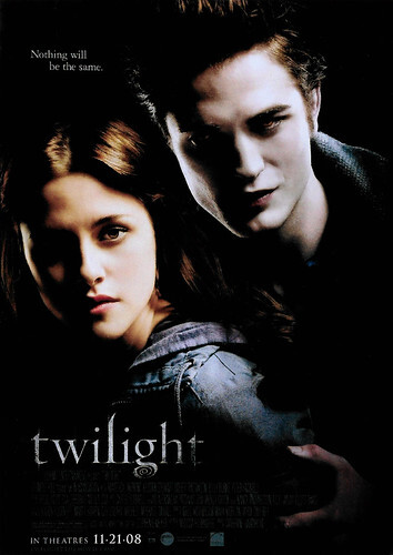 Kristen Stewart and Robert Pattinson in Twilight (2008)