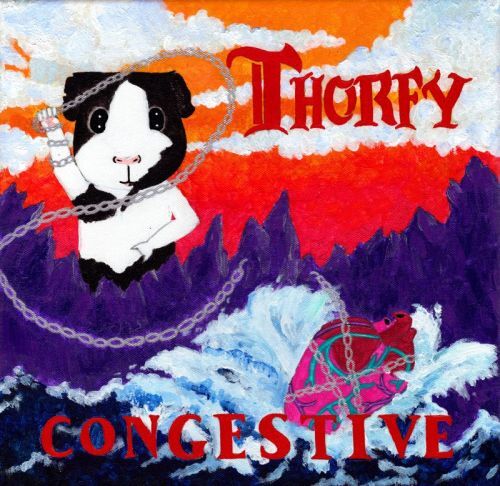 Rachel E Smith guinea pig painting Thorfy