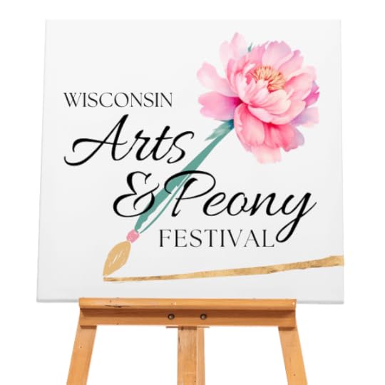 Wisconsin Arts and Peony Festival happening the second Saturday in June in Beaver Dam Wisconsin