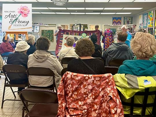 Bed Turning Event at The Dodge County Center for the Arts during The 2025 Wisconsin Arts & Peony Festival,