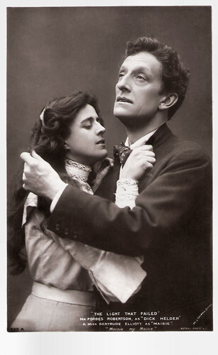 Johnston Forbes-Robertson and Getrude Elliott in The Light That Failed (1903)