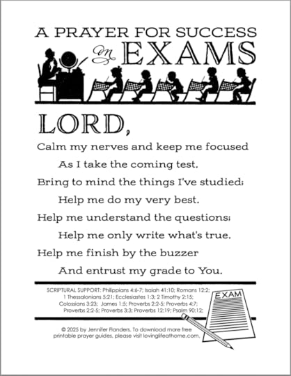 Prayer for Test Takers