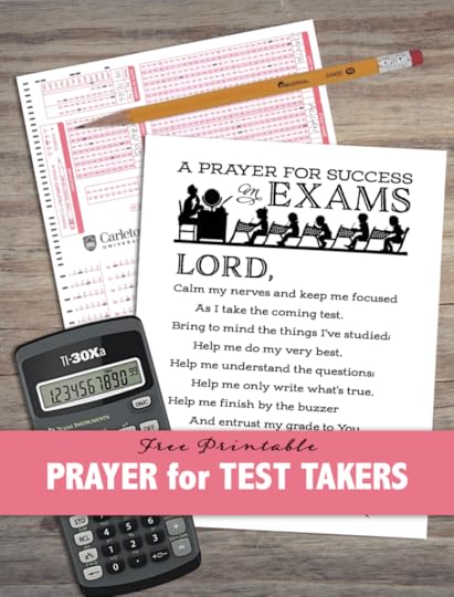 Prayer for Test Takers
