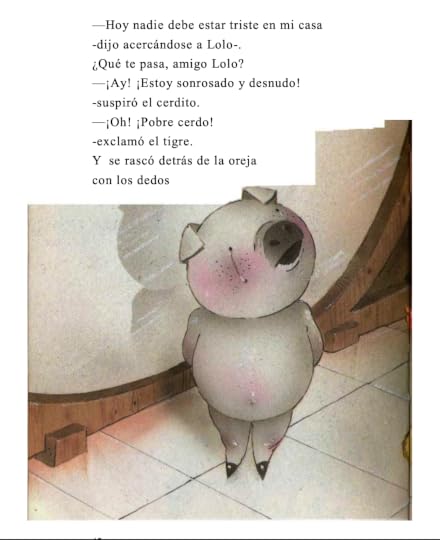 Cerdito Lolo llorando